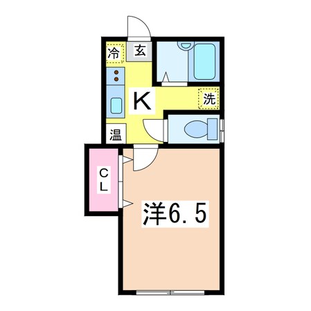 グレース青山の物件間取画像